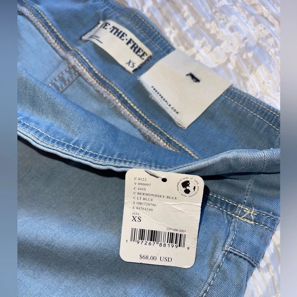 NWT We the Free In my Feelings mid rise crop boot sz XS💙 - Picture 10 of 11